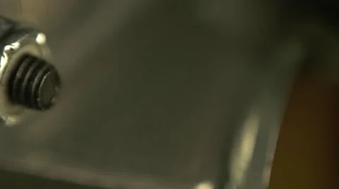 Macro Skateboard Hardware. Video stock 58017171