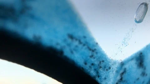 Macro Slow motion sands of time Stock Footage 100605508