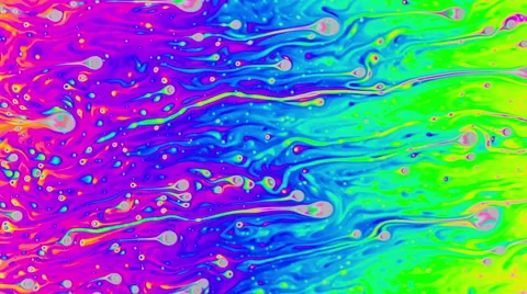 Macro Soap Bubble Colorful Psychedelic Stockbeeldmateriaal 65431852