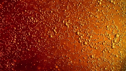 Macro Soda Bubbles and Effervescent Carbonation Texture Stock Footage 341893017