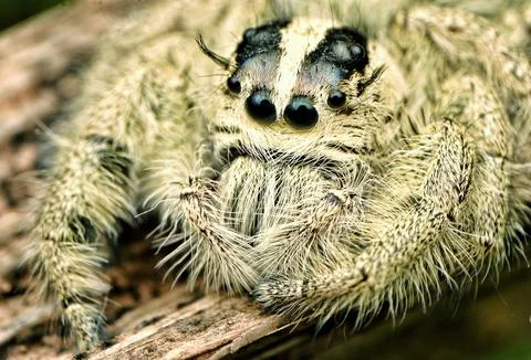 Macro spider Stock Photos