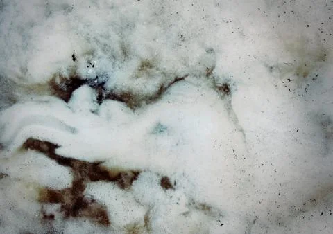 Macro structure, pattern and crystals of newly formed ice Stock Photos