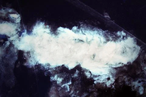 Macro structure, pattern and crystals of newly formed ice Fotos Stock