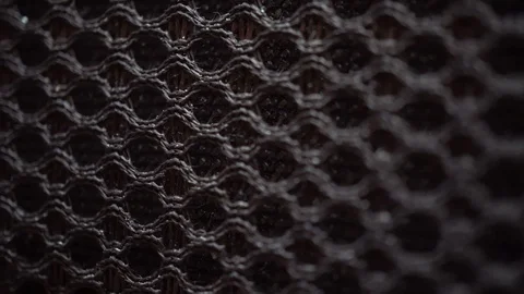 Macro Synthetic Technical Fabrics Slider Shot Stock Footage 127108420
