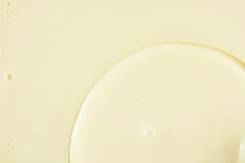Macro Texture Condensed Milk Top View, Aesthetic Culinary Abstract Background 写真素材