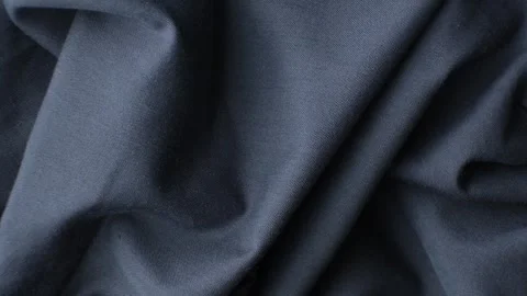 Macro texture cotton and polyester fabric top view. Stock Footage 310606731