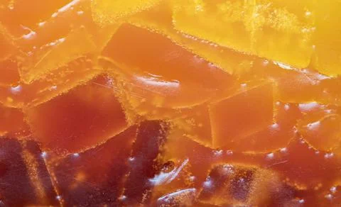 Macro texture on a decorative candle Stock Photos