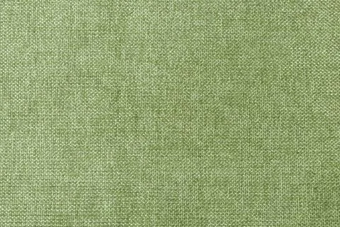Macro texture fabric of large binding for sewing green background color Stock Photos