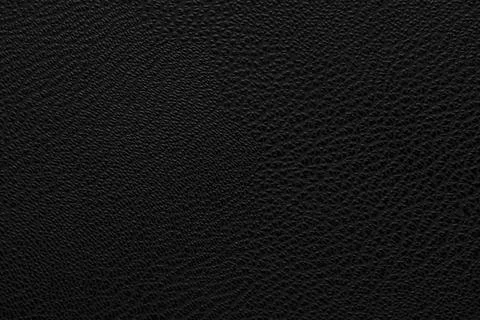 Macro texture fragment black leather wallpaper Stock Photos
