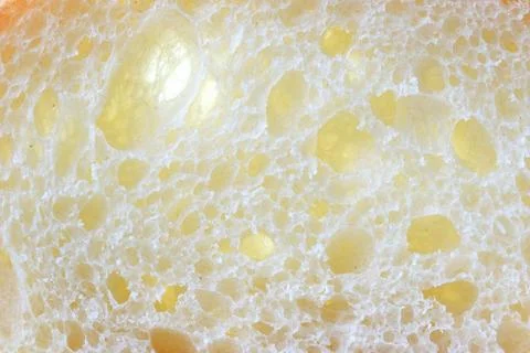 Macro texture fresh cut bread Stock Photos