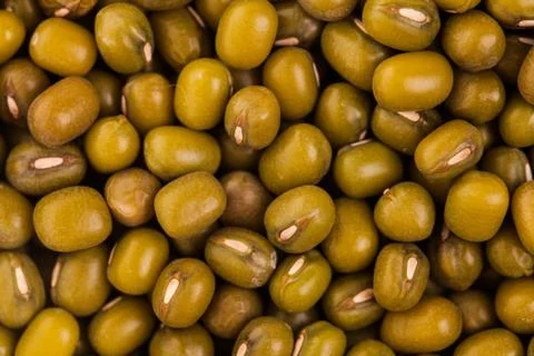 Macro texture of green peas 스톡 사진