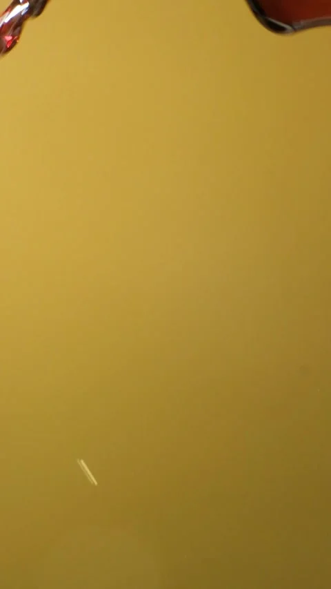 Macro Texture Natural Soy Sauce Flowing Slow Motion Vertical Shot Stock Footage 330592307