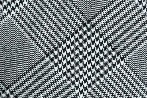 Macro texture polyester and viscose fabric top view. Stock Photos