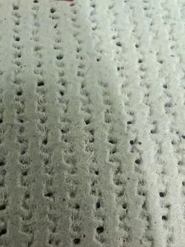 Macro Texture of Recycled Paper Pulp Material with Porous Pattern Stock Photos