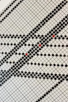 Macro Texture of Woven Black and White Fabric Material 스톡 사진