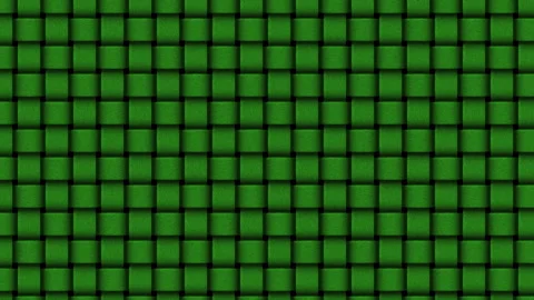 Macro Thick Thread Animation - Dynamic Green Textured Fiber Motion - 4K Stock Footage 331110397
