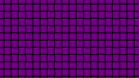 Macro Thick Thread Animation - Dynamic Purple Textured Fiber Motion - 4K Video stock 331110818
