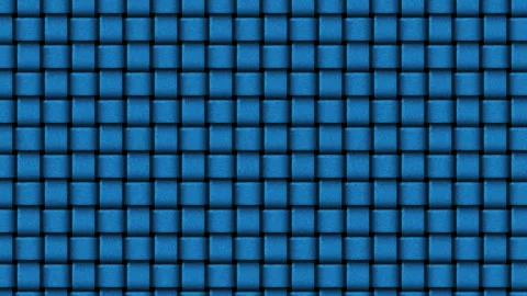 Macro Thick Thread Animation - Dynamic Blue Textured Fiber Motion - 4K Abstract Stock Footage 331556144