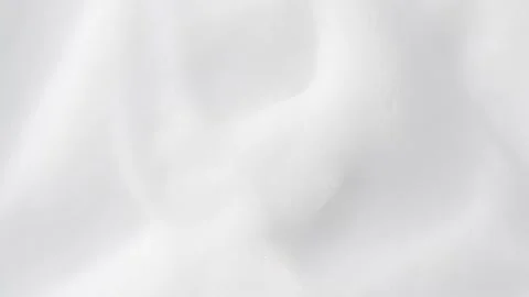 Macro top view of white foam texture rotating slowly. Light and airy surfac.. Stock Footage 317317023