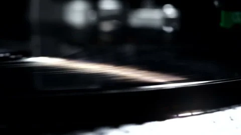 Macro Turntable 12 Video stock 77252853
