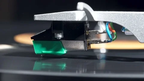 Macro Turntable 3 Video stock 77254618