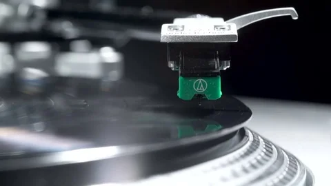 Macro Turntable 7 Video stock 77254417