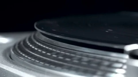 Macro Turntable Stock Footage 77254002