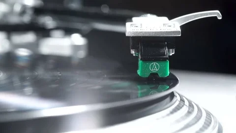 Macro Turntable Video stock 77254011
