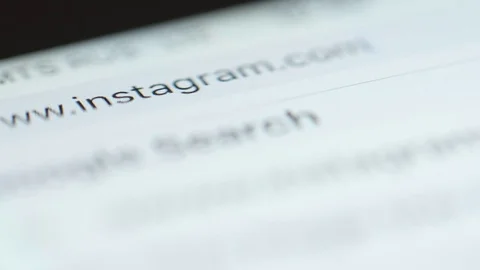 MACRO: Typing Instagram domain in browser bar Видео 71876794