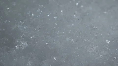 Macro video capturing a calm and atmospheric winter mood. Stock Footage 327751798