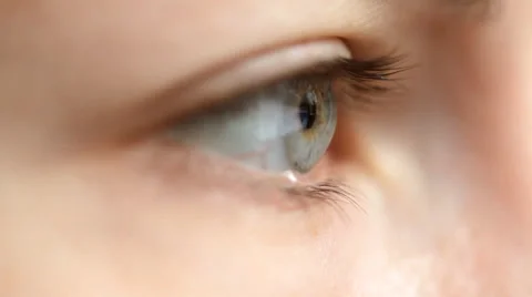 Macro video of eye movements Stock-Footage 64127717