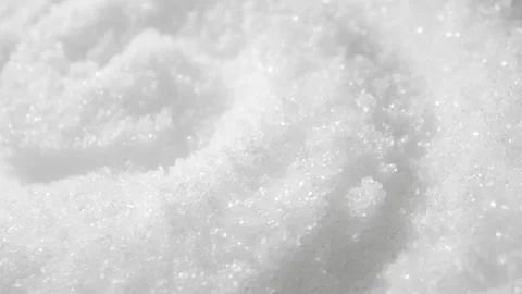 A macro video of iodized salt. Stock Footage 247385669
