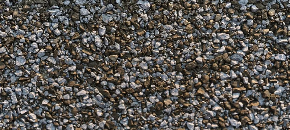 Macro view of asphalt pavement 스톡 사진