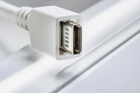 Macro view of a connector 스톡 사진