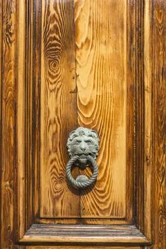 Macro view of the door handle Photos