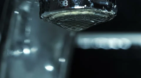 Macro View of Dripping Faucet. Full HD Stock-Footage 46169116