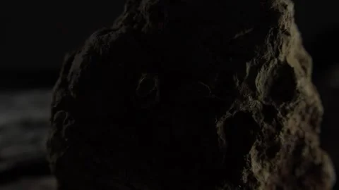 Macro View of Natural Weathered Rock Surface Stock Footage 289541983