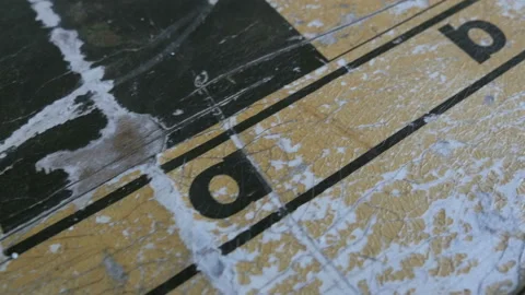 Macro View Of Retro Chessboard. Stock Footage 115592943