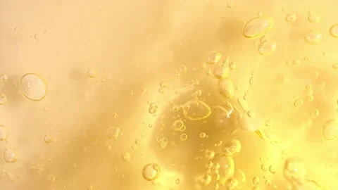 Macro of vitamin C serum. Stock Footage 170621739