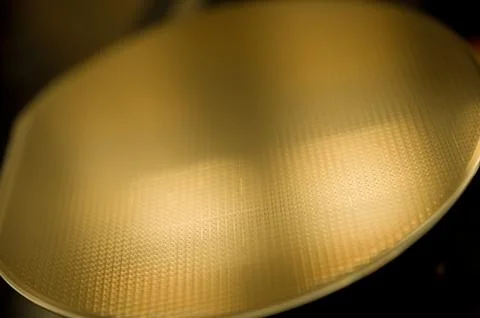 Macro of wafer 스톡 사진