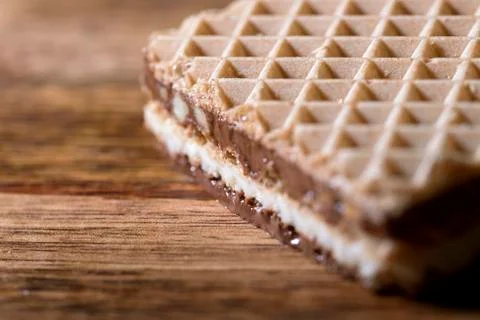 Macro wafer Stock Photos