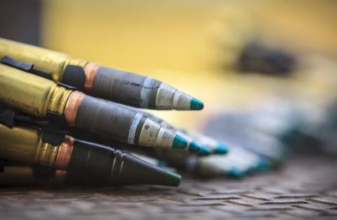 Macro war, Bullets Stock Photos