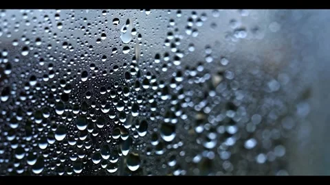 Macro Water Droplets Video stock 284208168