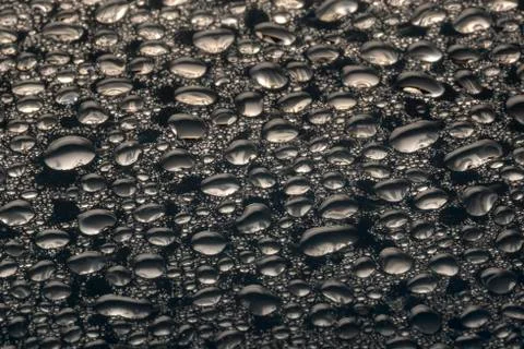 Macro water drops background Stock-Fotos