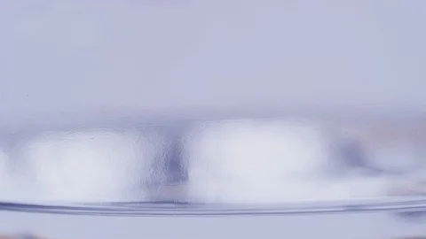 Macro Water Rising Stock Footage 93756657