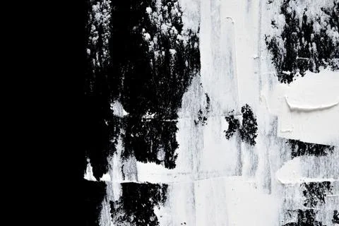 Macro of white brush strokes Stock Photos