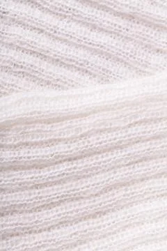 Macro Off White Flax Cloth Stock Photos
