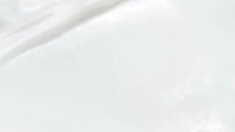Macro white smooth eye, skin cream texture, closeup beauty facial cosmetics mask Vídeos de archivo 182274544
