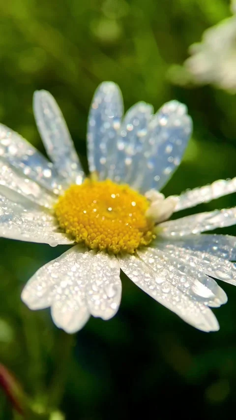 Macro, wild chamomile Stock Footage 246590659