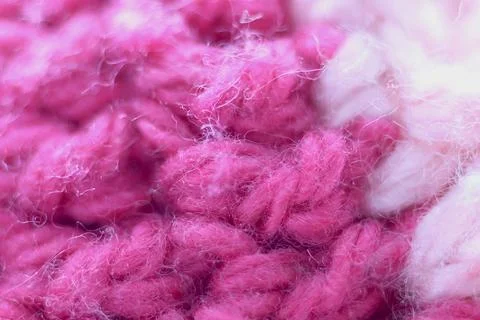 Macro wool threads Stock Photos